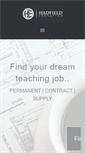 Mobile Screenshot of hadfieldeducation.com